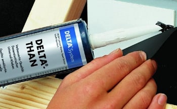 用于将防水膜连接到瓷砖结构和屋顶窗的粘合剂DELTA-THAN  -  27.60擦/管10米。
