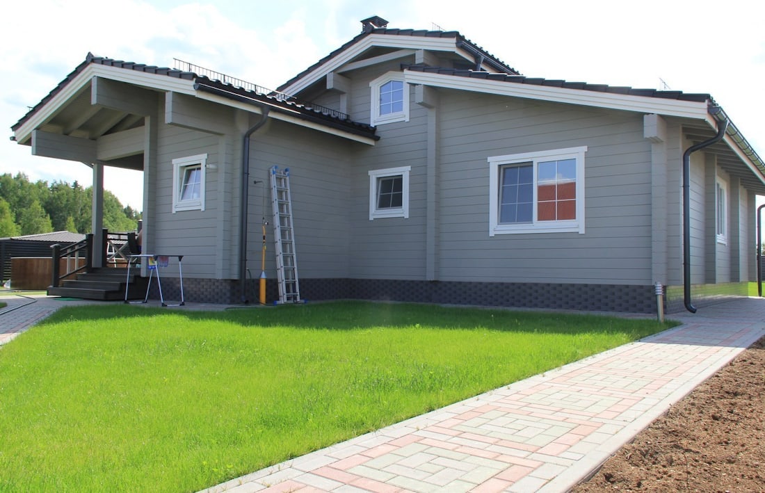 Blockbohlenhaus Schklov