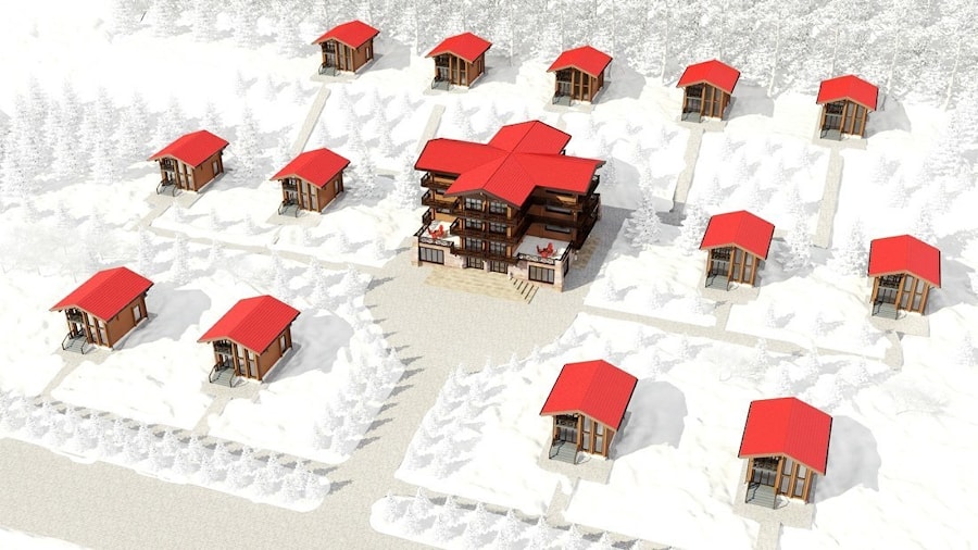 Proyecto hotelero "Georgia" 1057 m²