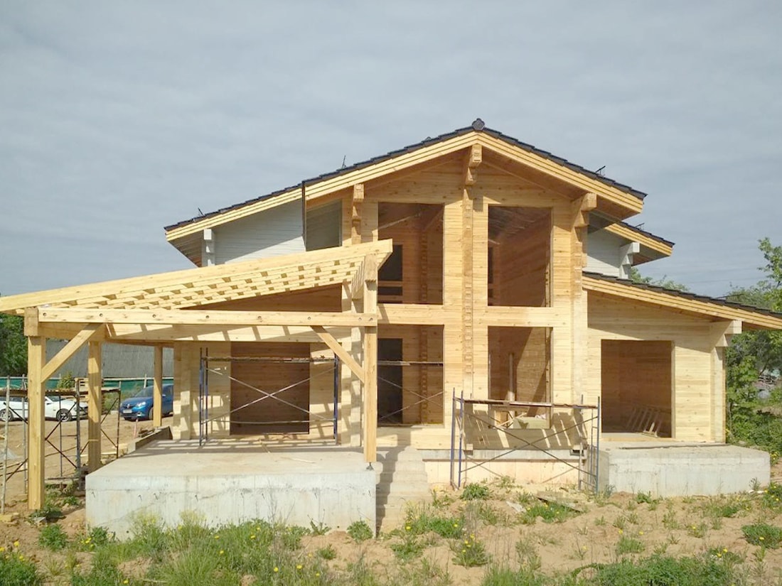 Madera perfilada seca