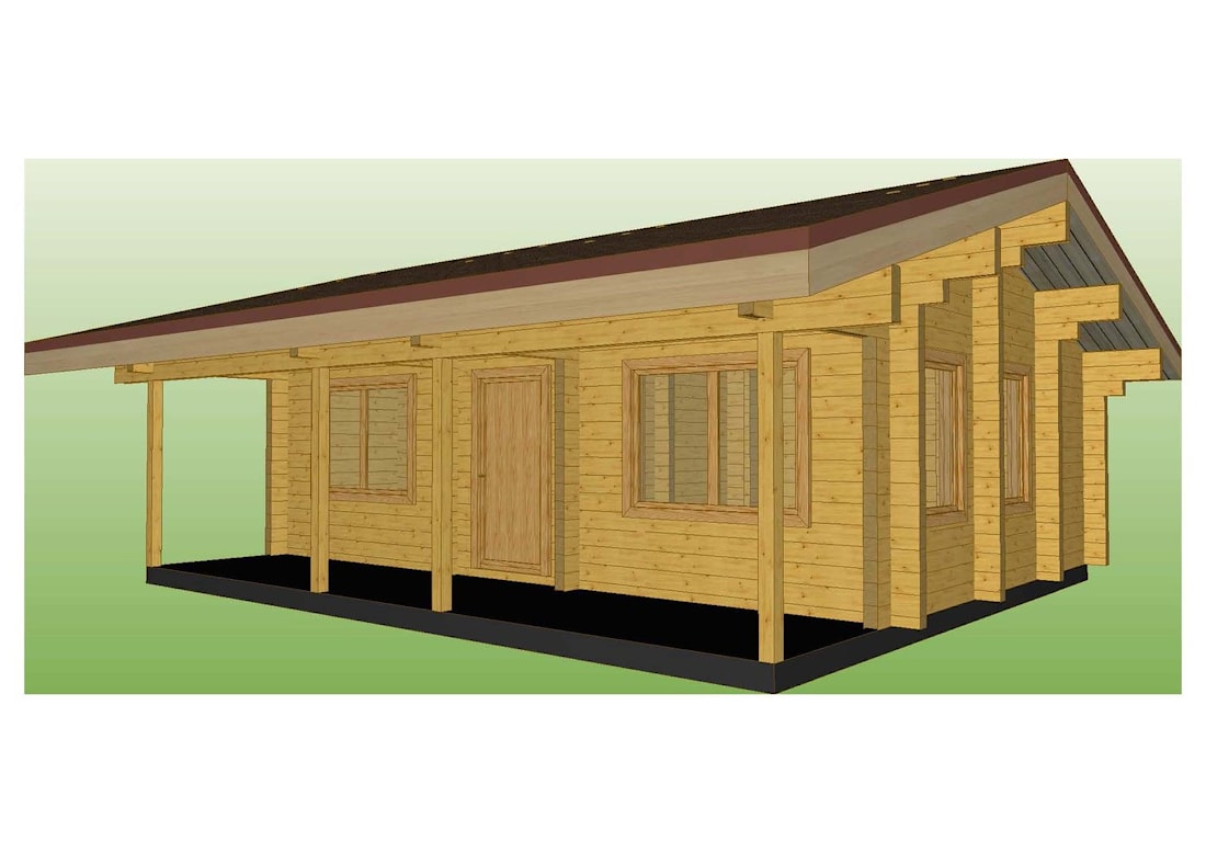 Hotell på stylter for sump og tidevannshav, prosjekt "Maldivene"