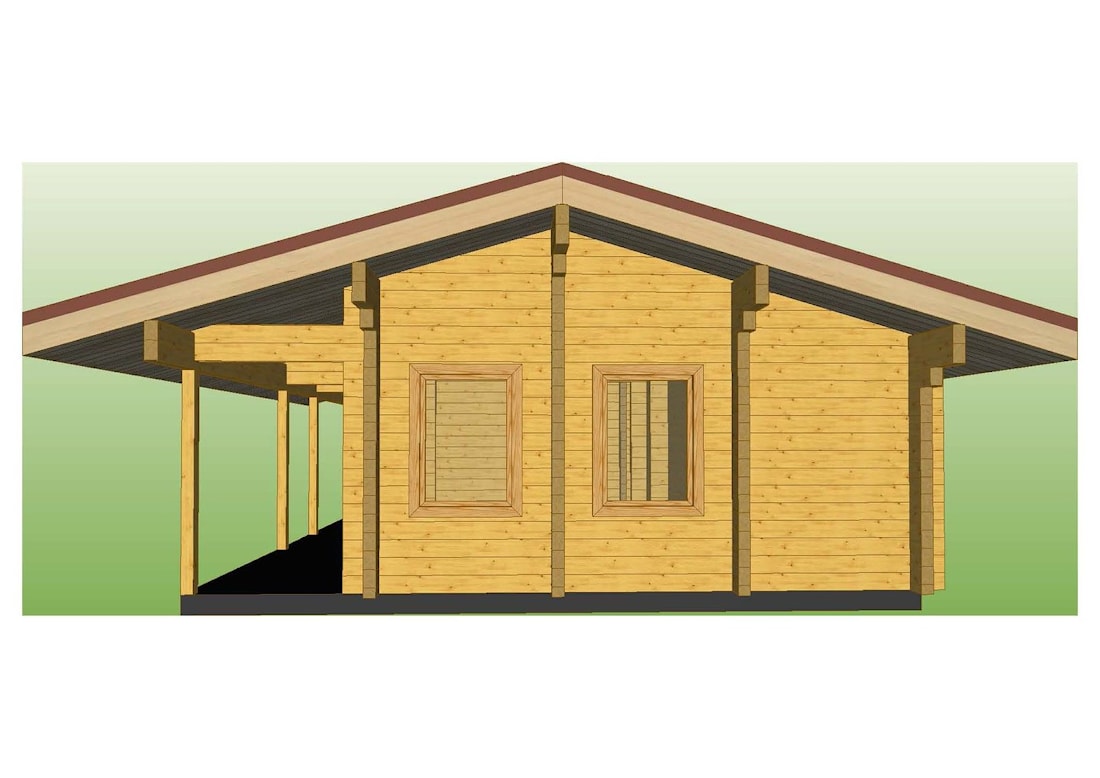 Hotell på stylter for sump og tidevannshav, prosjekt "Maldivene"