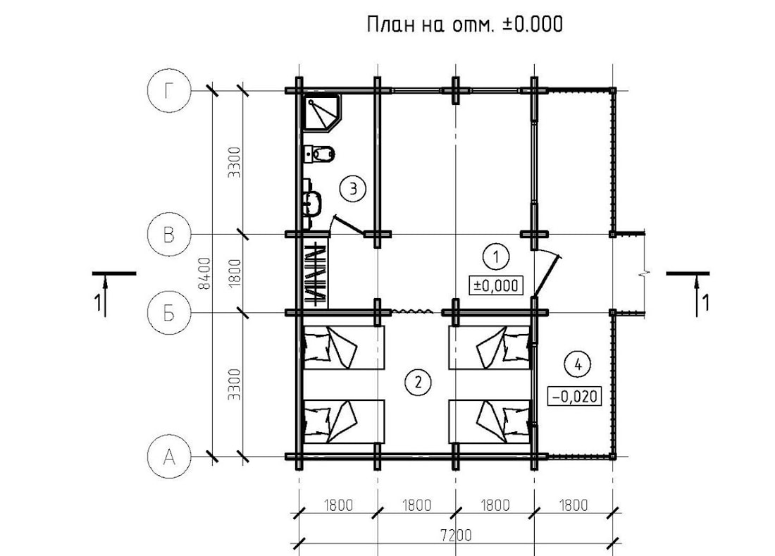 Hotell på stylter for sump og tidevannshav, prosjekt "Maldivene"