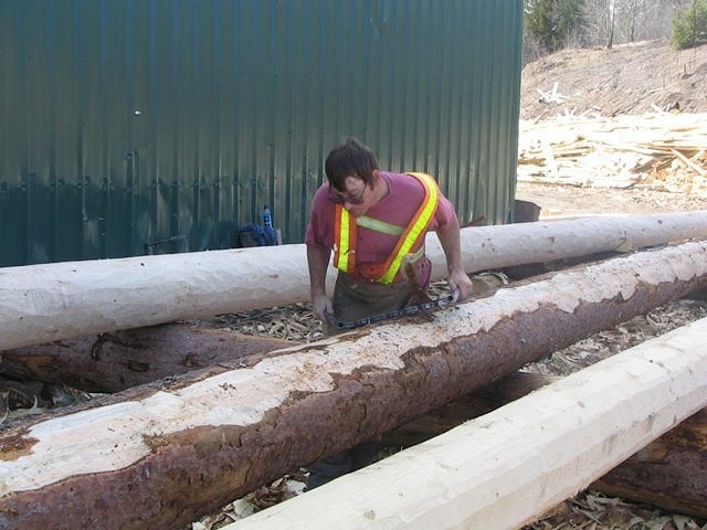 Håndklippte trehus fra Canada