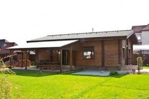 Glued laminated timber wooden house main advantages  