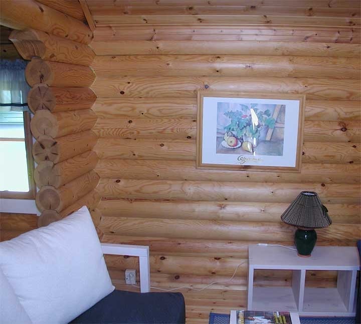 Electricity in a wooden house  