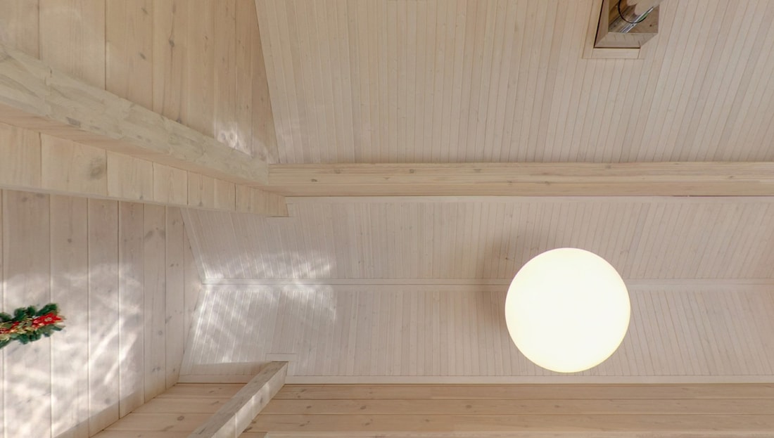 Потолок гостиной