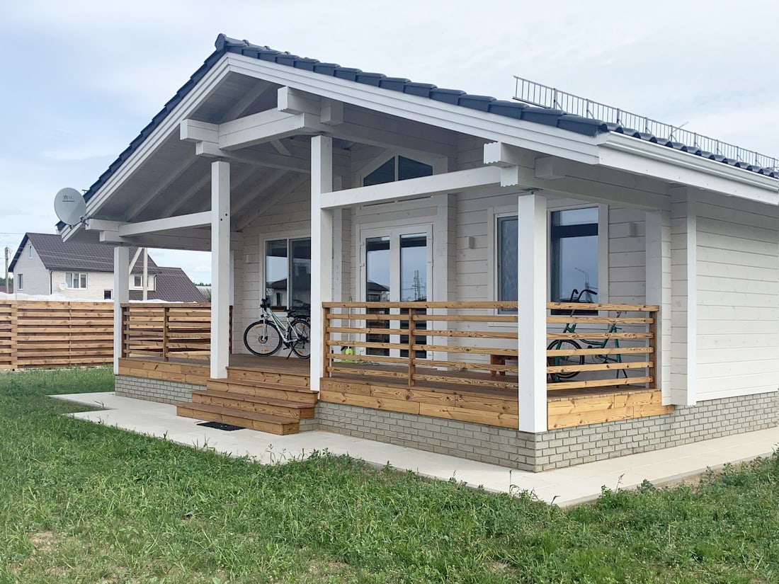 Maison en bois lamellé-collé "France"