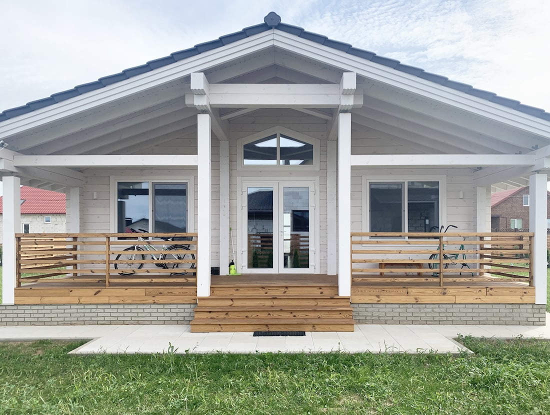 Maison en bois lamellé-collé "France"