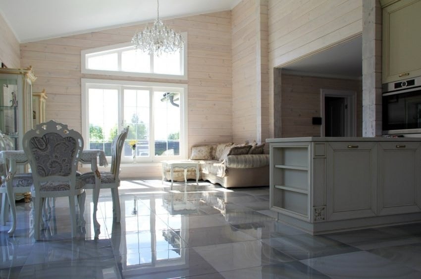 Chalet en bois "Bohemia" dans les montagnes de la France130 m²