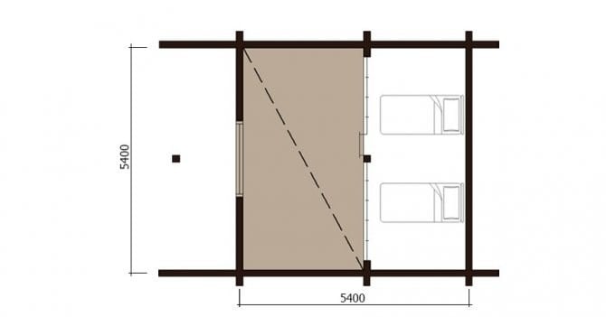 Plan dexieme etage
