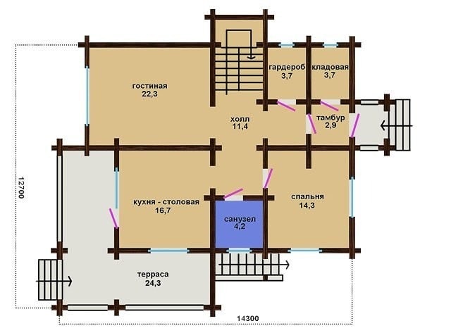 Plan premiere etage