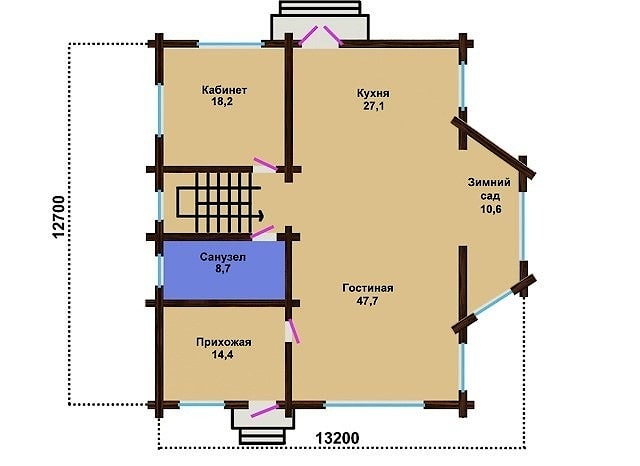 Plan premier etage