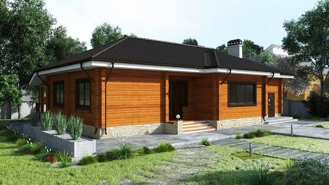 Maison "Kaliningrad" clé en main style chalet superficie 209 m²