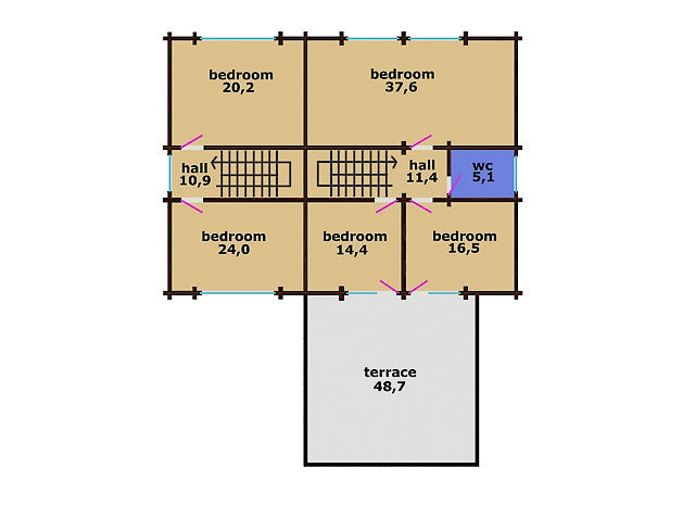 Maison Duplex de deux appartements 507 m²
