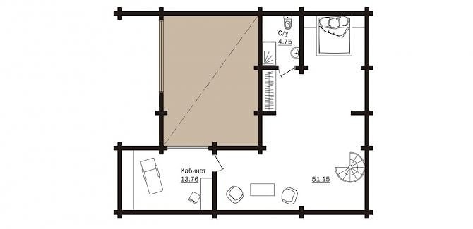 Plan 2 etage
