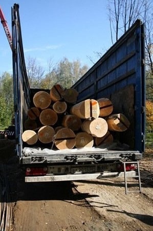 Construction de maisons en bois manuellement avec du cèdre rouge canadien