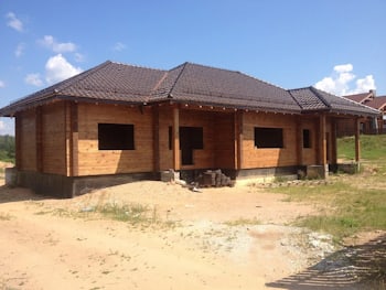 Maison en bois lamellé collé Projet "Good Wood" superficie 175 m²