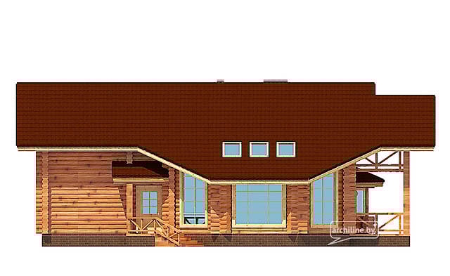 木屋,木头项目“Belpari”