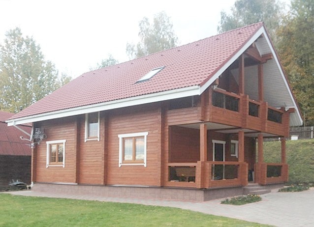 "Tamak" ahşaptan ev, 172 m². Polonya  