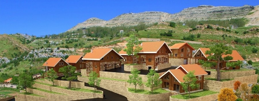 Otel "Dağlarda" projesi  