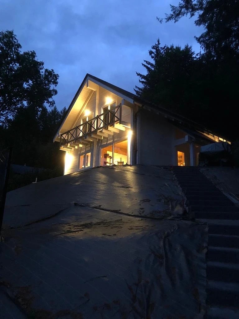 Maison en bois lamellé collé économe en énergie et isolée "Warm Belgium", 116 m²   
