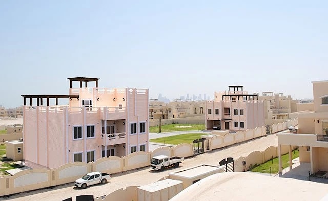 Maison modulaire, projet "DublDom", maison en bois en Doha  