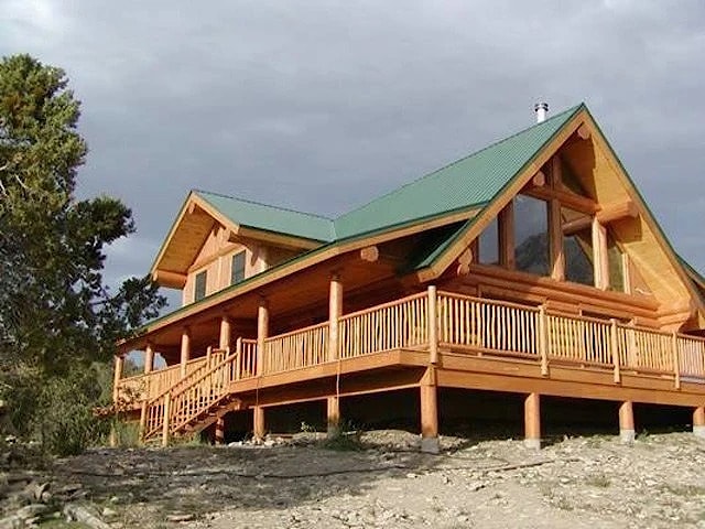 Maison en bois superficie 160 m²  