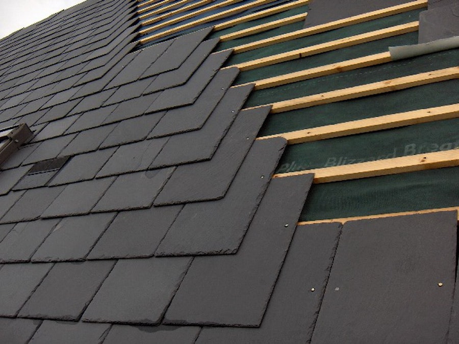 板岩屋顶，CUPA 5板岩屋顶 - 安装价格要求  