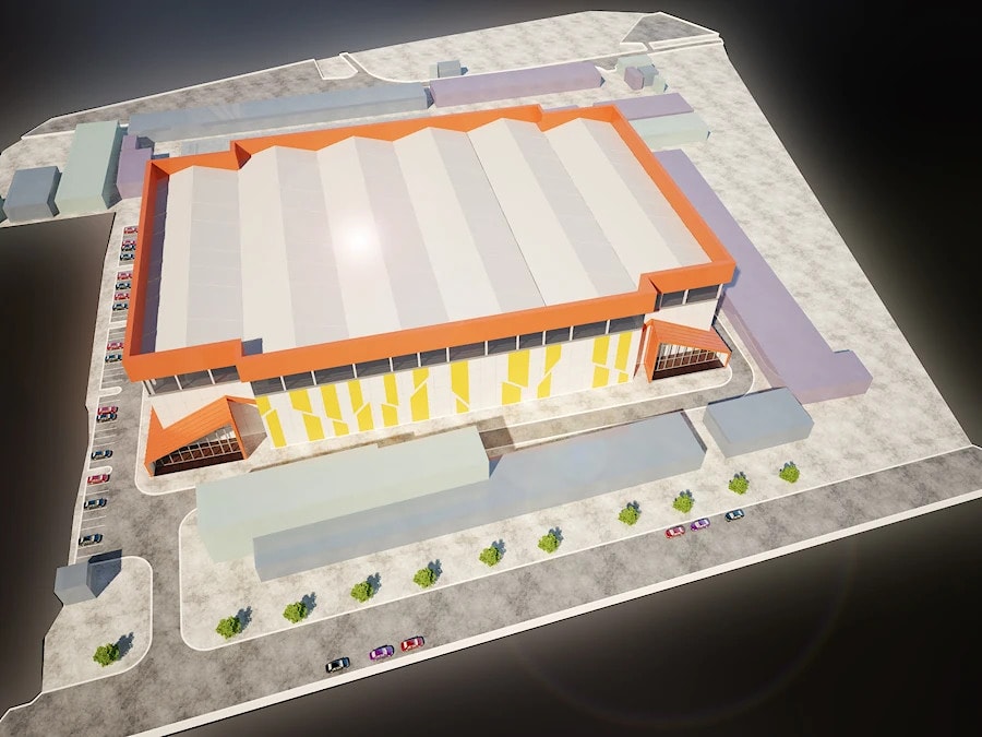 Проектирование и строительство большепролетных торговых рынков