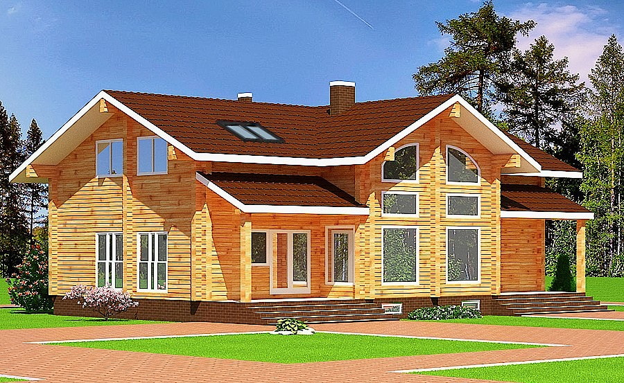 木屋，项目“Domos”，196m² - 可应要求提供房屋成本  