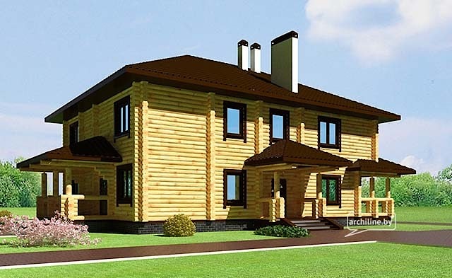 269m²的房屋“建筑师”登录了一个条形基础 - 一个房子的项目，价格低廉  