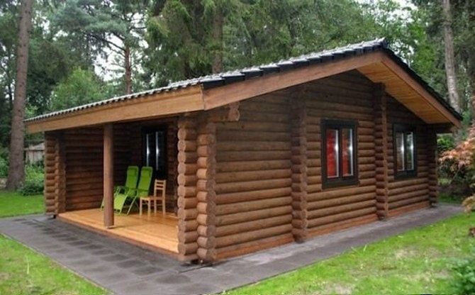 建造一个木房子“Terem”在交钥匙荷兰，在阿姆斯特丹的郊区 - 欧洲  